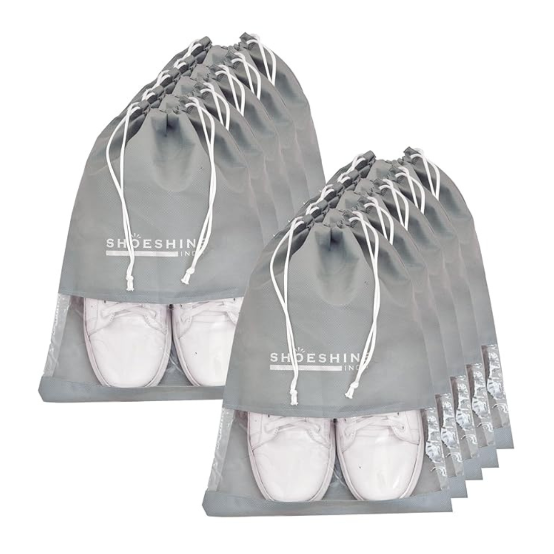 SHOESHINE Transparent Shoe Bags for Trave - Hias E-commerce