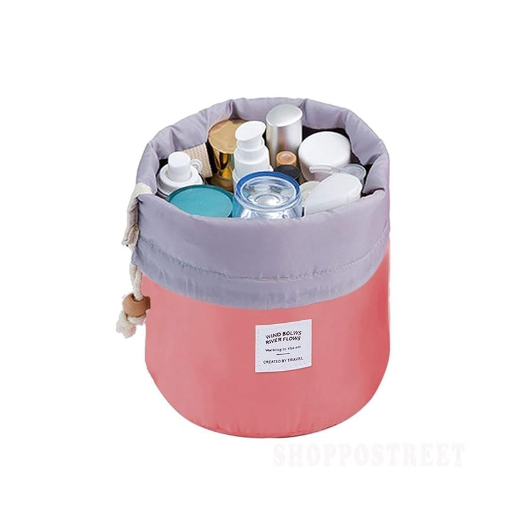 VGMAX Round Makeup Pouch Travel Cosmetic Organizer - Hias E-commerce