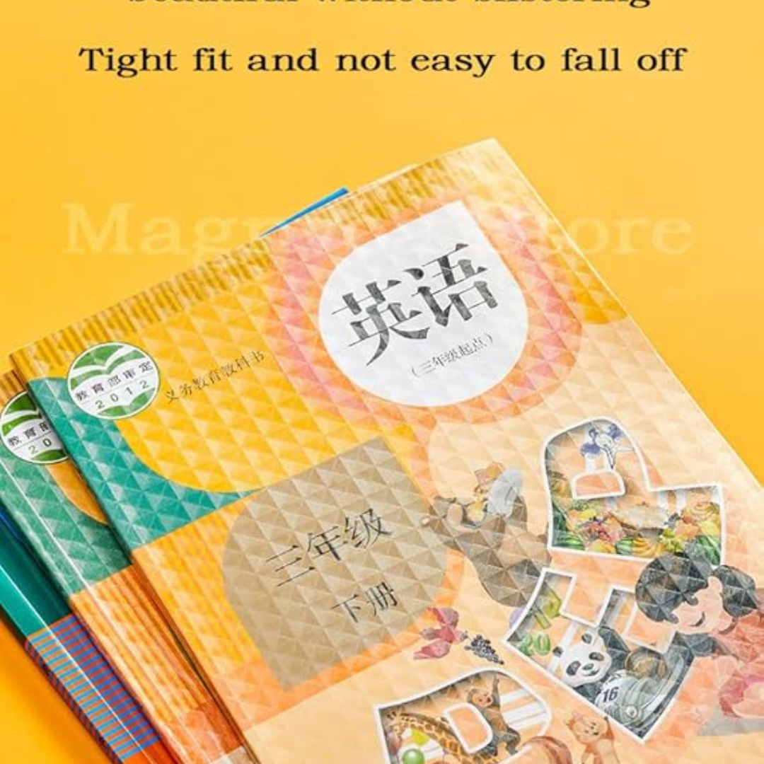 Magnova Transparent Matte Self-Adhesive Book Cover - Hias E-commerce