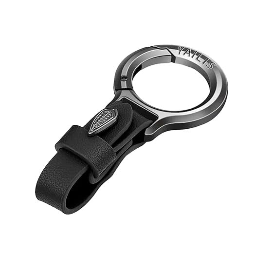 Premium Leather Universal Keychain - Stylish Accessory - Hias E-commerce