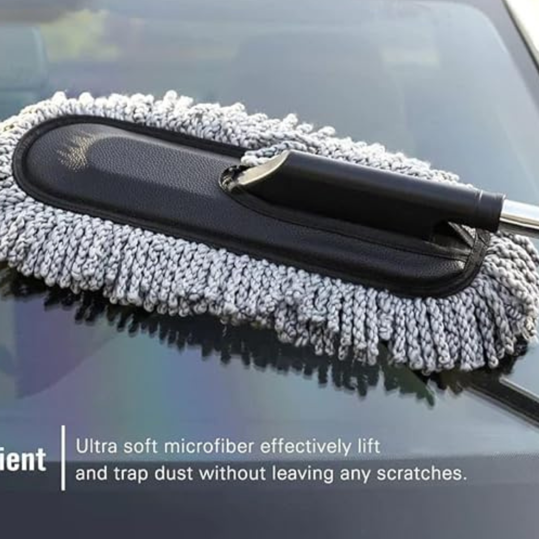Extendable Microfiber Car Duster Brush β Scratch-Free - Hias E-commerce