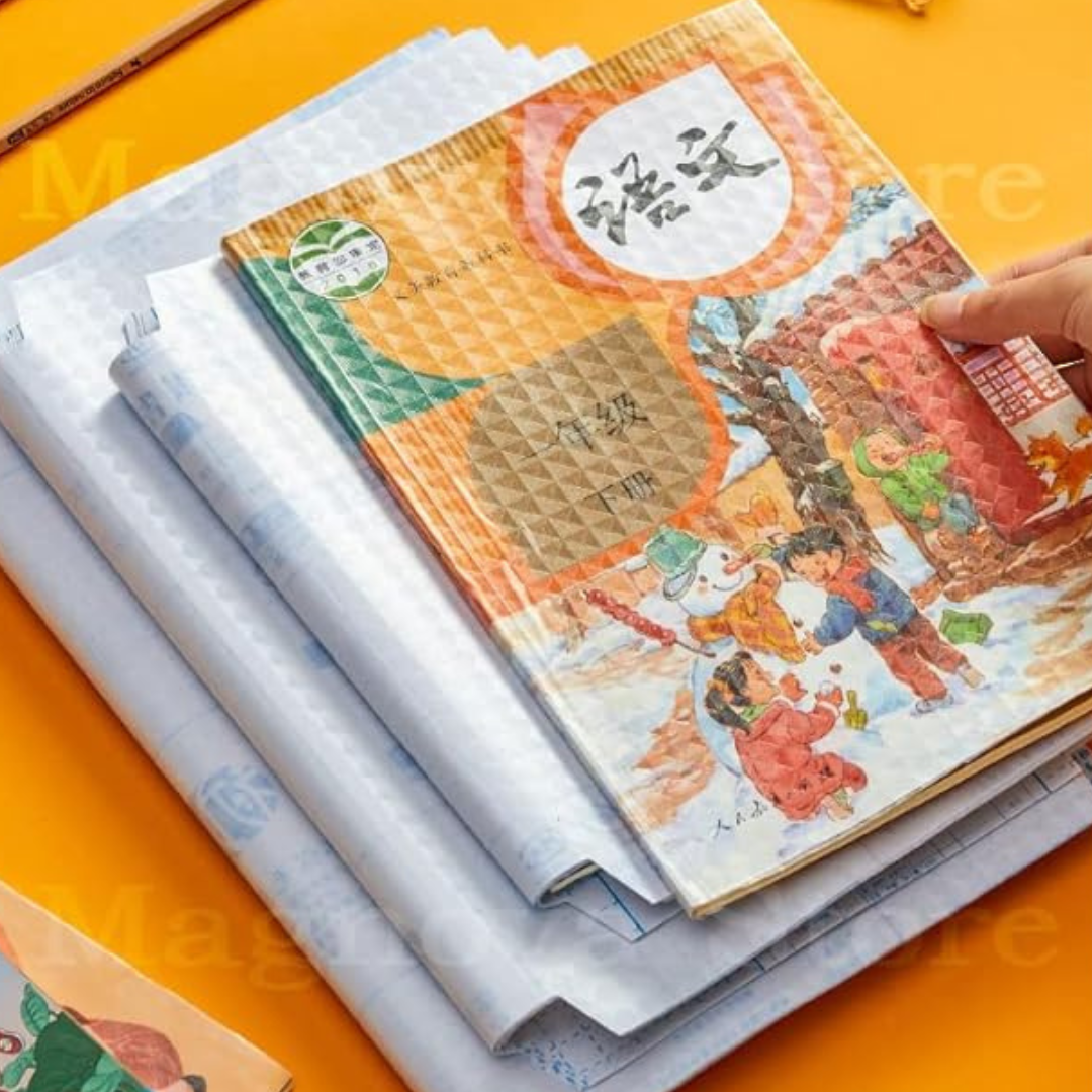 Magnova Transparent Matte Self-Adhesive Book Cover - Hias E-commerce