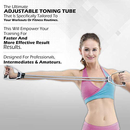 Adjustable Durable Toning Tube for Strengthening - Hias E-commerce
