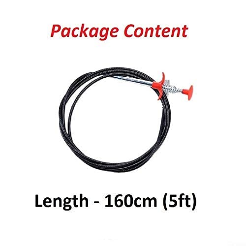 JENICO 160cm Flexible Drain Cleaner Snake for Clogs & Pipes - Hias E-commerce