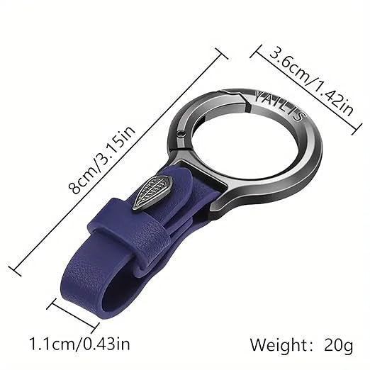Premium Leather Universal Keychain - Stylish Accessory - Hias E-commerce