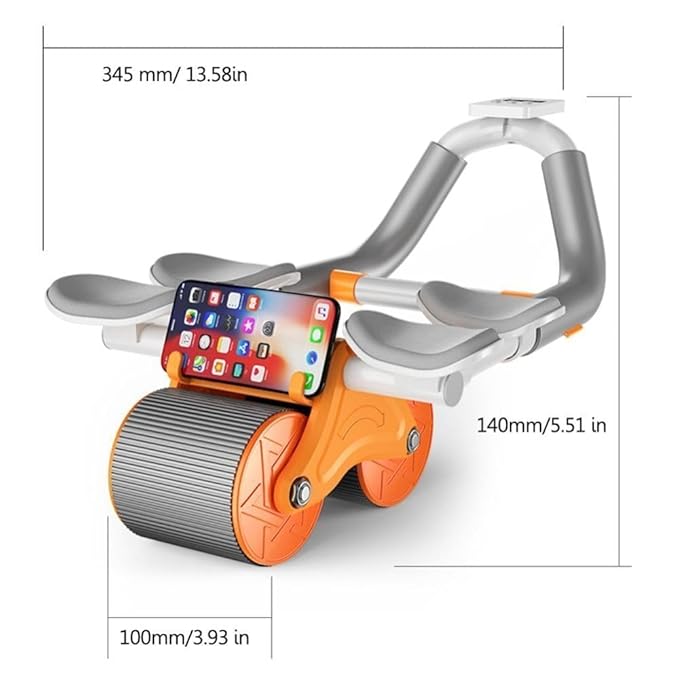 Upgraded Ab Roller with Elbow Support and Knee Pad - Hias E-commerce