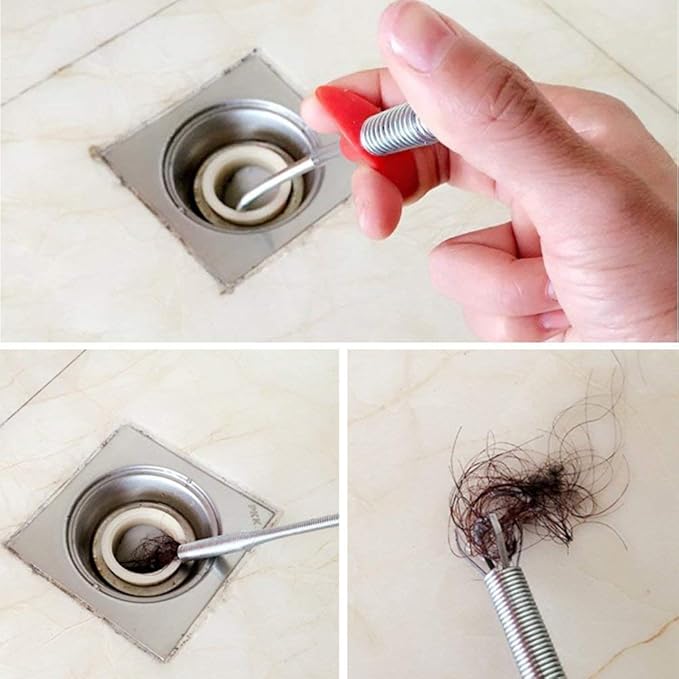 JENICO 160cm Flexible Drain Cleaner Snake for Clogs & Pipes - Hias E-commerce