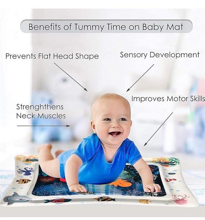 Tec Tavakkal Tummy Time Water Play Mat β Leakproof Mat - Hias E-commerce