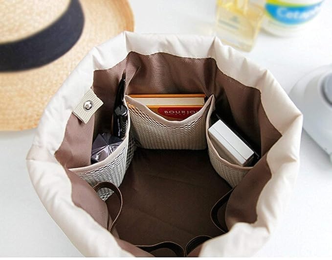 VGMAX Round Makeup Pouch Travel Cosmetic Organizer - Hias E-commerce
