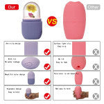 Silicone Ice Roller for Face - Cooling, Pore-Tightening Skincare - Hias E-commerce