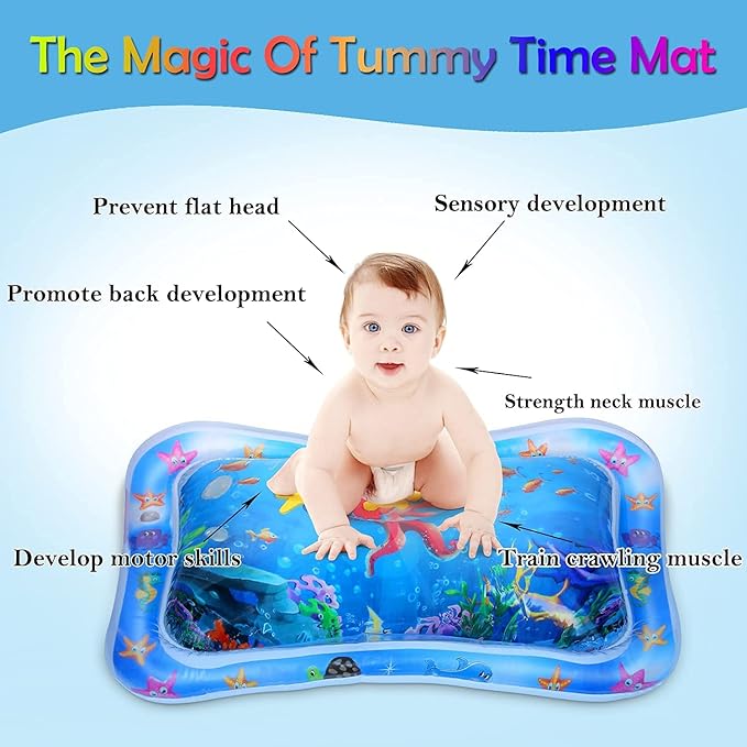 Tec Tavakkal Tummy Time Water Play Mat β Leakproof Mat - Hias E-commerce