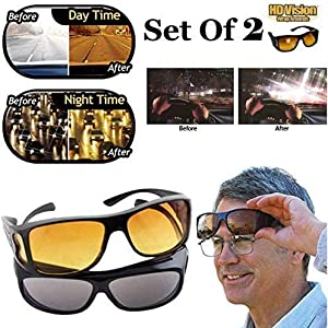 Night Driving Goggles Hd Vision (2 Pis Googles) - Hias E-commerce