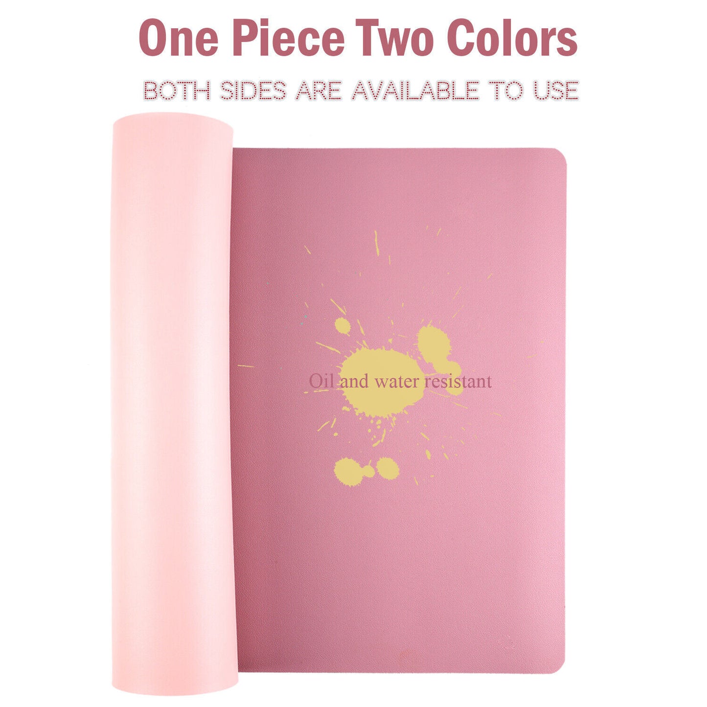 DESK MAT 80*40CM(1.8MM)PP840 - Pink Color - Hias E-commerce