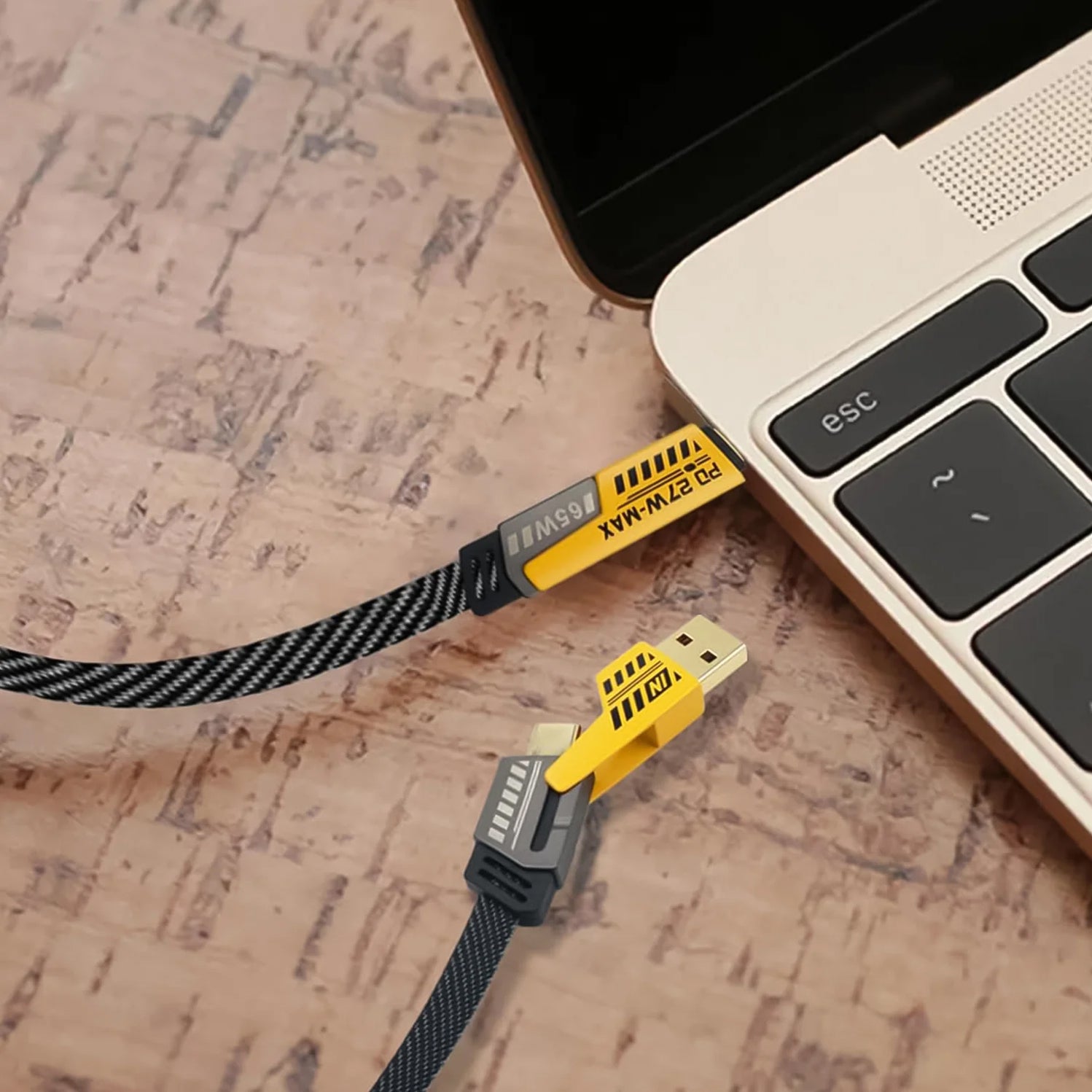 4 In 1 Charging Cable 65W Cable (1 Pc / 1 Mtr.) - Hias E-commerce