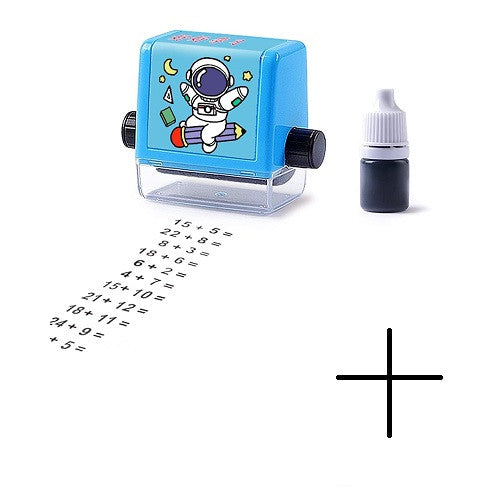 Addition Math Stamp Roller for Quick Learning: Fun, Tool