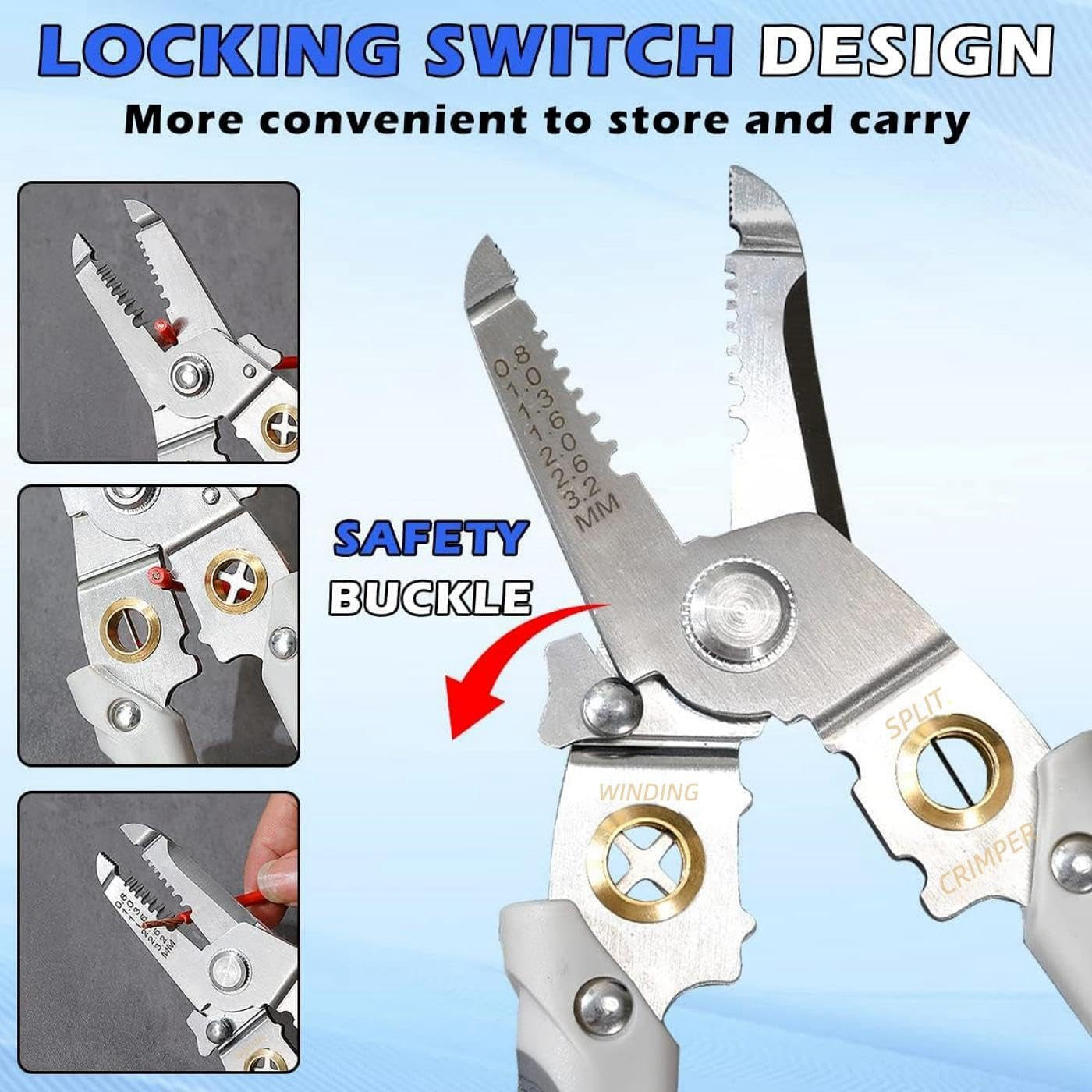 Wire Stripper & Cutter (Pakad) - Hias E-commerce