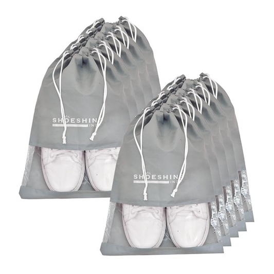 SHOESHINE Transparent Shoe Bags for Trave