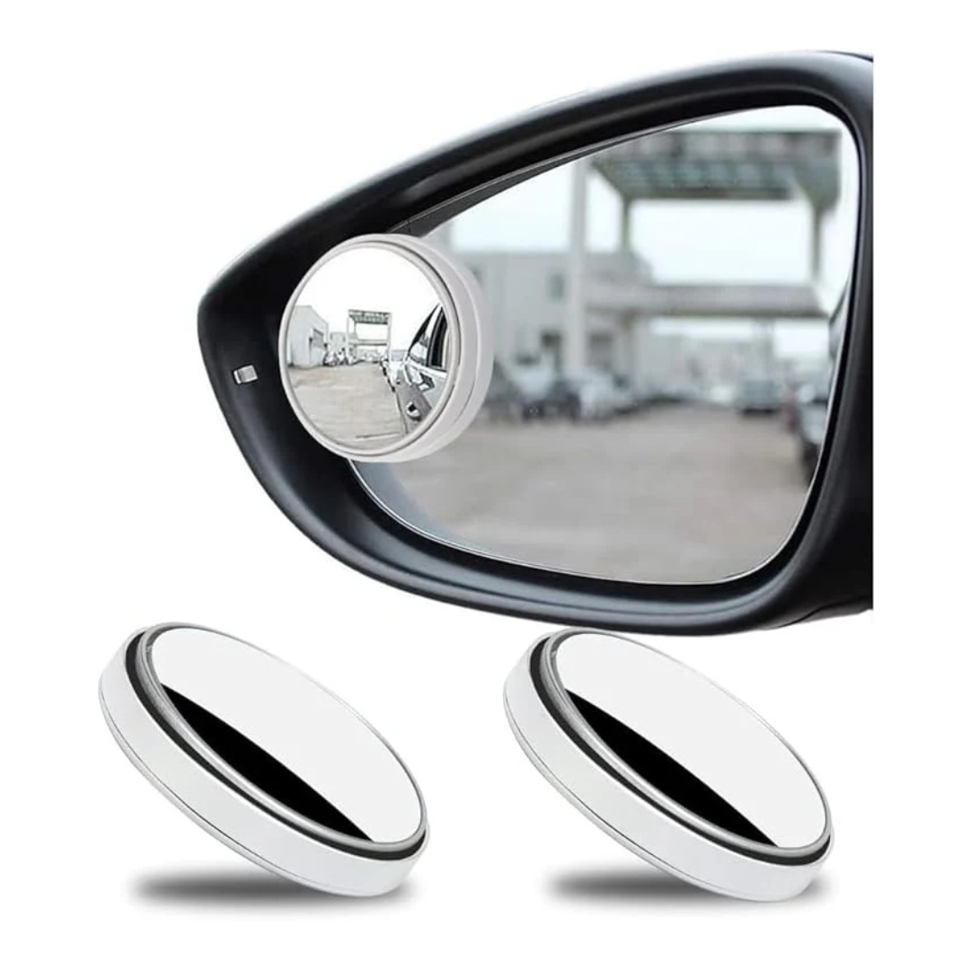 Wide-Angle HD Blind Spot Mirror - Durable Safety Pair