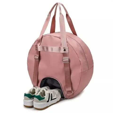 Round Duffle Travelling Bag - Portable, Easy Access