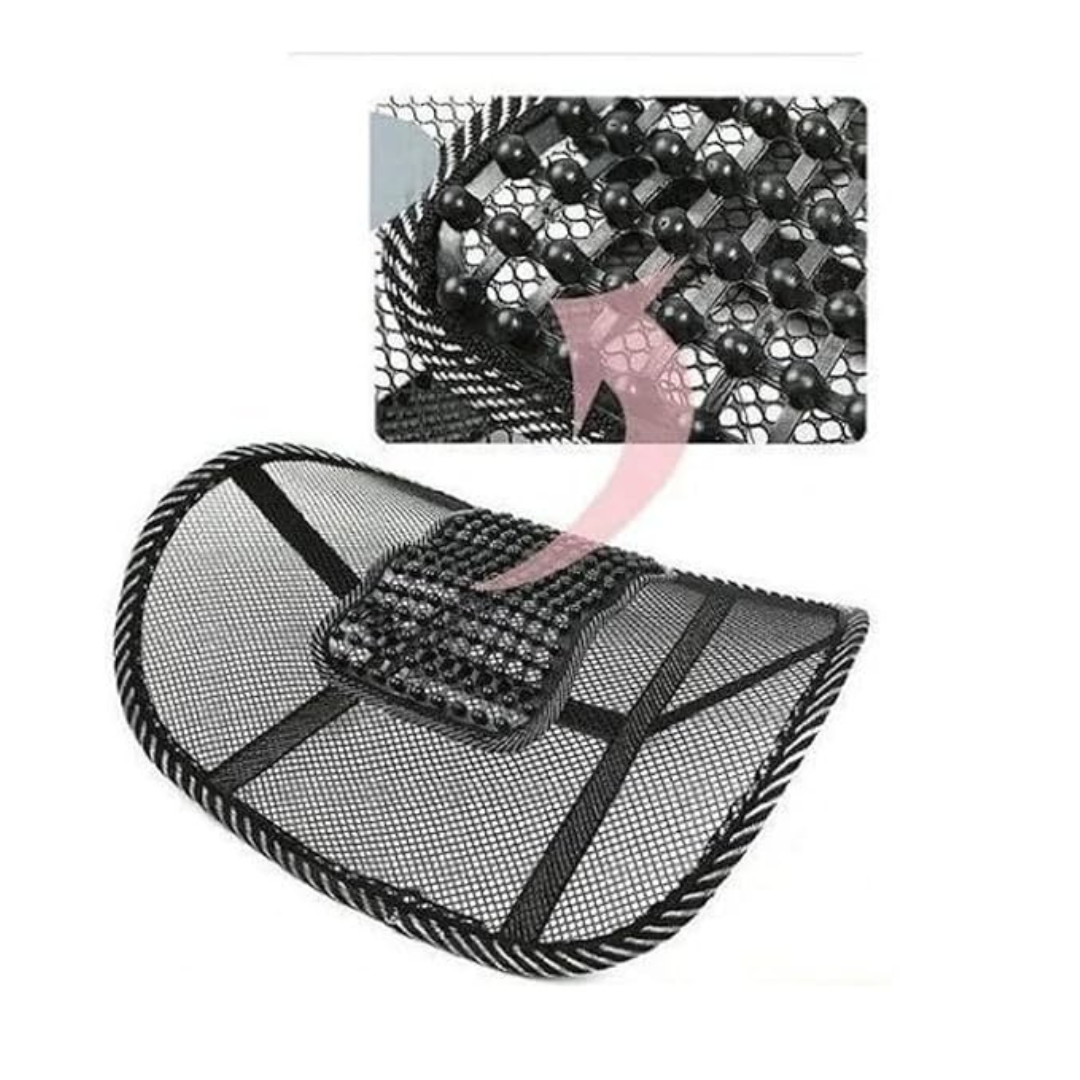 Mesh Lumbar Support Cushion for Pain Relief (Only black color)