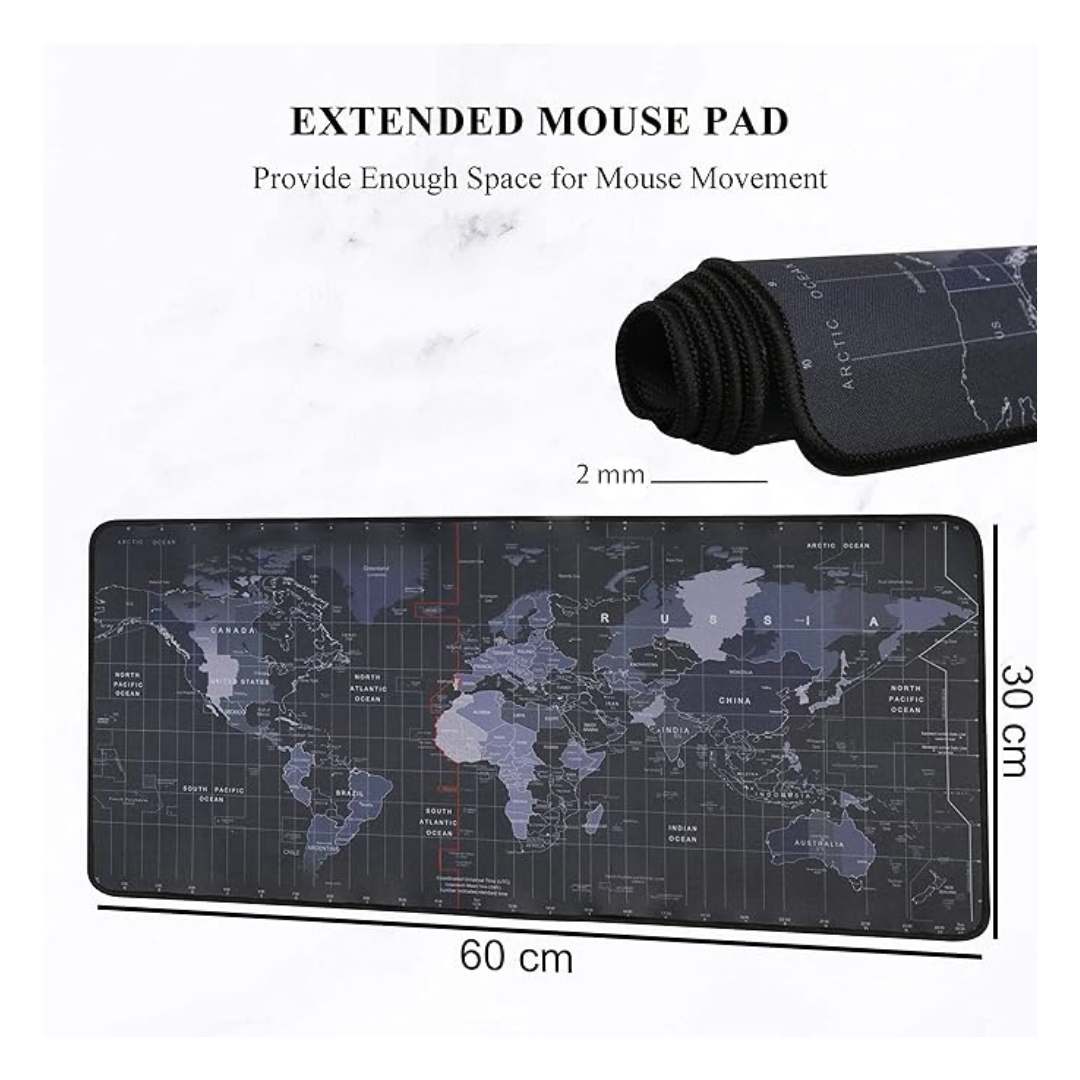 Seagull World Map XXL Mouse Pad - PC Set Mouse Pad