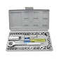 40 In 1 Wrench Tool Kit & Screwdriver Set Hard Plastic Case