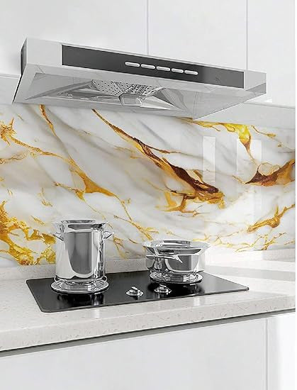 White Golden Marble Foil TA-054 for Luxurious Home