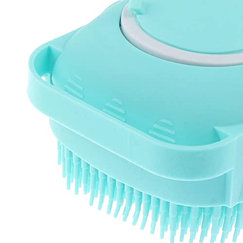 Silicone Body Brush with Gel Dispenser – Soft Bristles