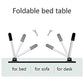 Foldable Wooden Laptop Bed Tray Table with Cup Holder