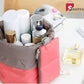 VGMAX Round Makeup Pouch Travel Cosmetic Organizer