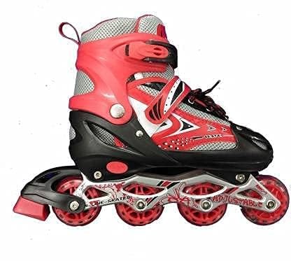 LED Kids Adjustable Inline Skates – Light-up, Fun, Comfortable