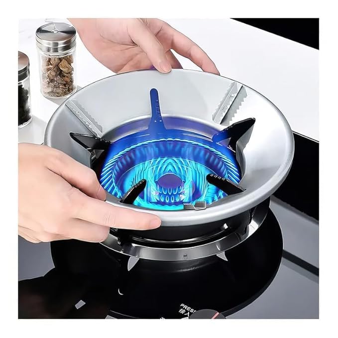 Aluminum Gas Stove Flame Diffuser Ring for Even Heat Distribution