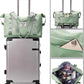 Green Foldable Travel Duffel Bag - Hias E-commerce