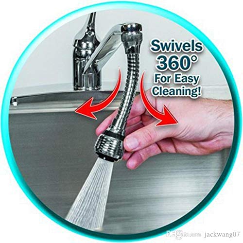 Flexible Kitchen Sprayer Attachment – Adjustable Nozzle