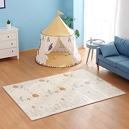 Tarkan Reversible Baby Play Mat - Foldable Foam