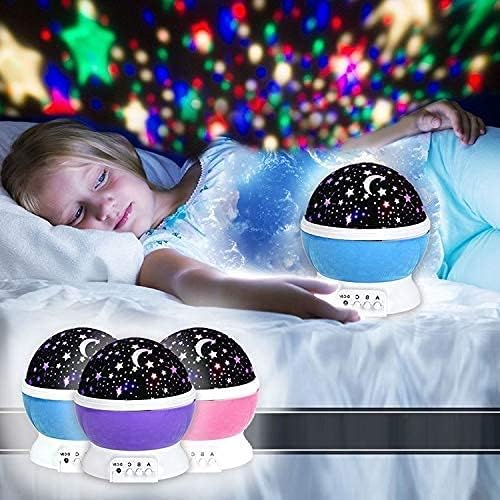 Star Master Galaxy Projector Lamp 360 Rotating LED Lights