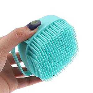 Silicone Body Brush with Gel Dispenser – Soft Bristles