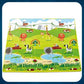 Baby Play Mat - Large 6x4 FT Non-Toxic Foam Floor Mat - Hias E-commerce