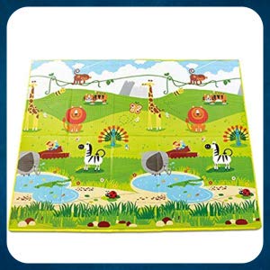 Baby Play Mat - Large 6x4 FT Non-Toxic Foam Floor Mat - Hias E-commerce