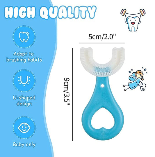 Soft Baby Toothbrush for Toddlers  Kids Manual Toothbrush