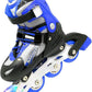 Rylan Adjustable 4-Wheel Inline Skates - LED Wheels - Kids