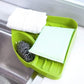 Ezigo Kitchen Sink Organizer Plastic Corner Tray