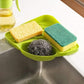 Ezigo Kitchen Sink Organizer Plastic Corner Tray