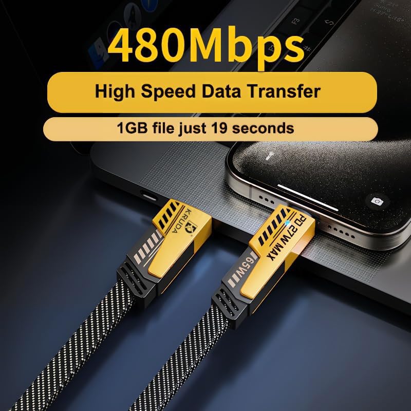 4 In 1 Charging Cable 65W Cable (1 Pc / 1 Mtr.) - Hias E-commerce