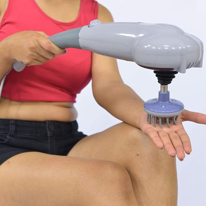 ACS 8-in-1 Handheld Body Massager with Infrared Pain Relief