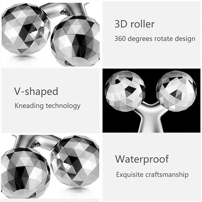 Warmfinity 3D Massager Manual Roller Face for Skin Lifting