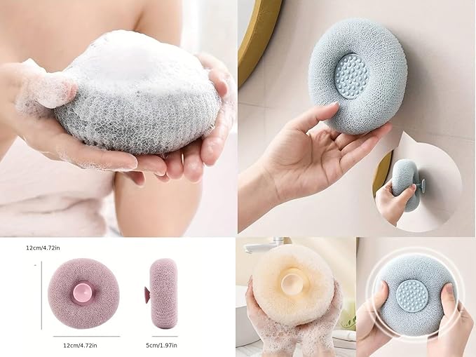 Super Soft Exfoliating Bath Sponge – Bath Ball Sponge