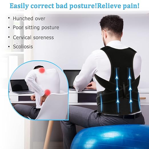 Sifoz Posture Corrector Belt for Men and Women Back Support