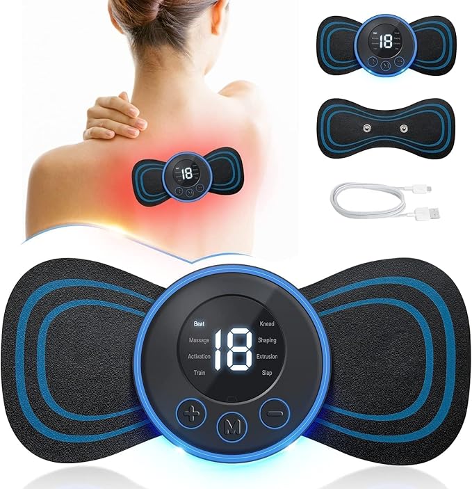 Hewan Foot Massager Pain Relief Wireless EMS Machine Portable