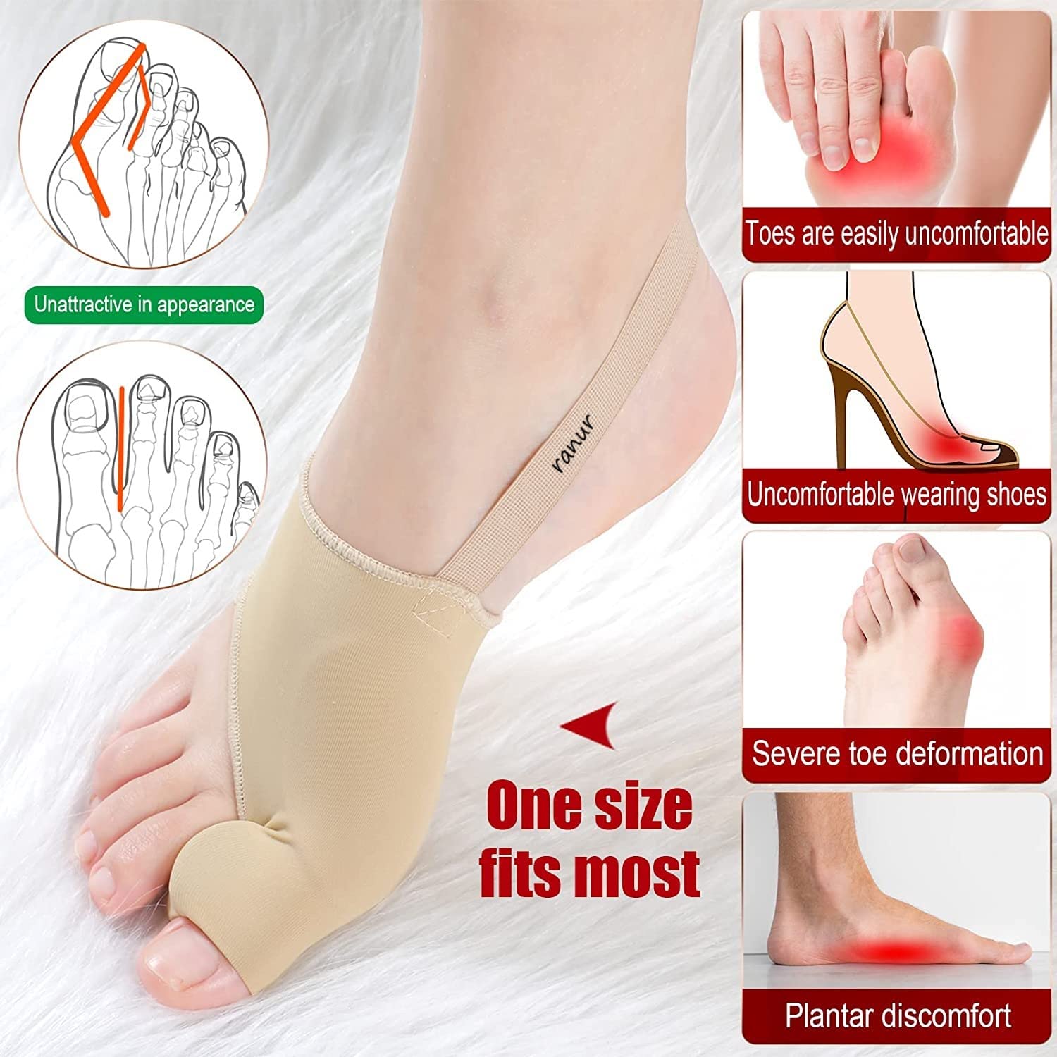 Silicone Socks for Women, Crack Heel Repair Socks, Spa Gel Socks for Women, Silicon Socks, Silicone Socks for Men - Hias E-commerce